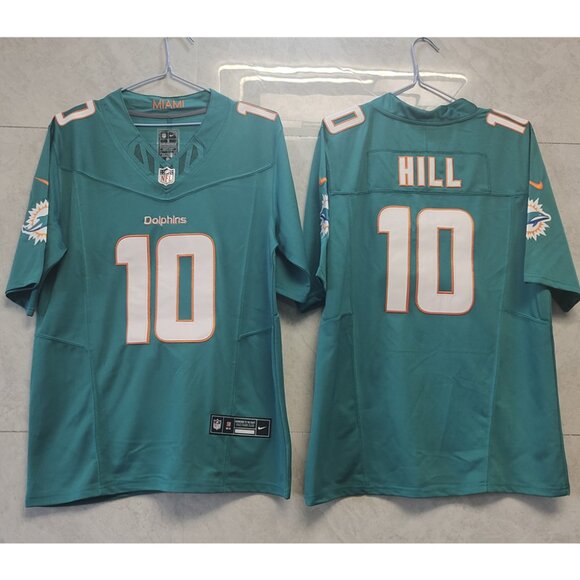 Mens Youths Kids Womens 10 Tyreek Hill  Aqua Stitched  Limited Jersey - Picture 2 of 2